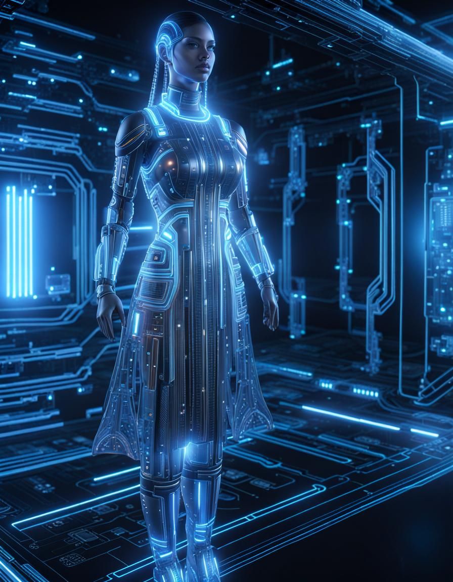 holographic fashion  by @Hotaru