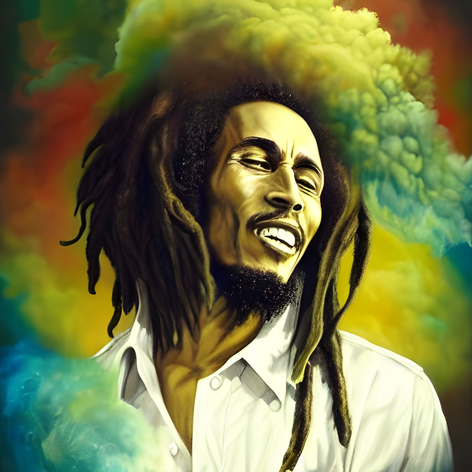 Bob Marley - AI Generated Artwork - NightCafe Creator