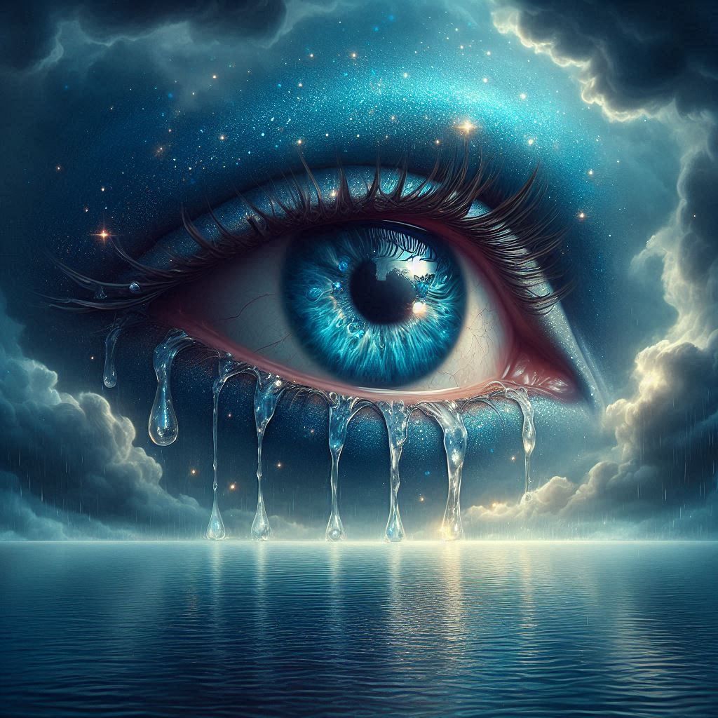 Crying Eye in the Sky, a series 
