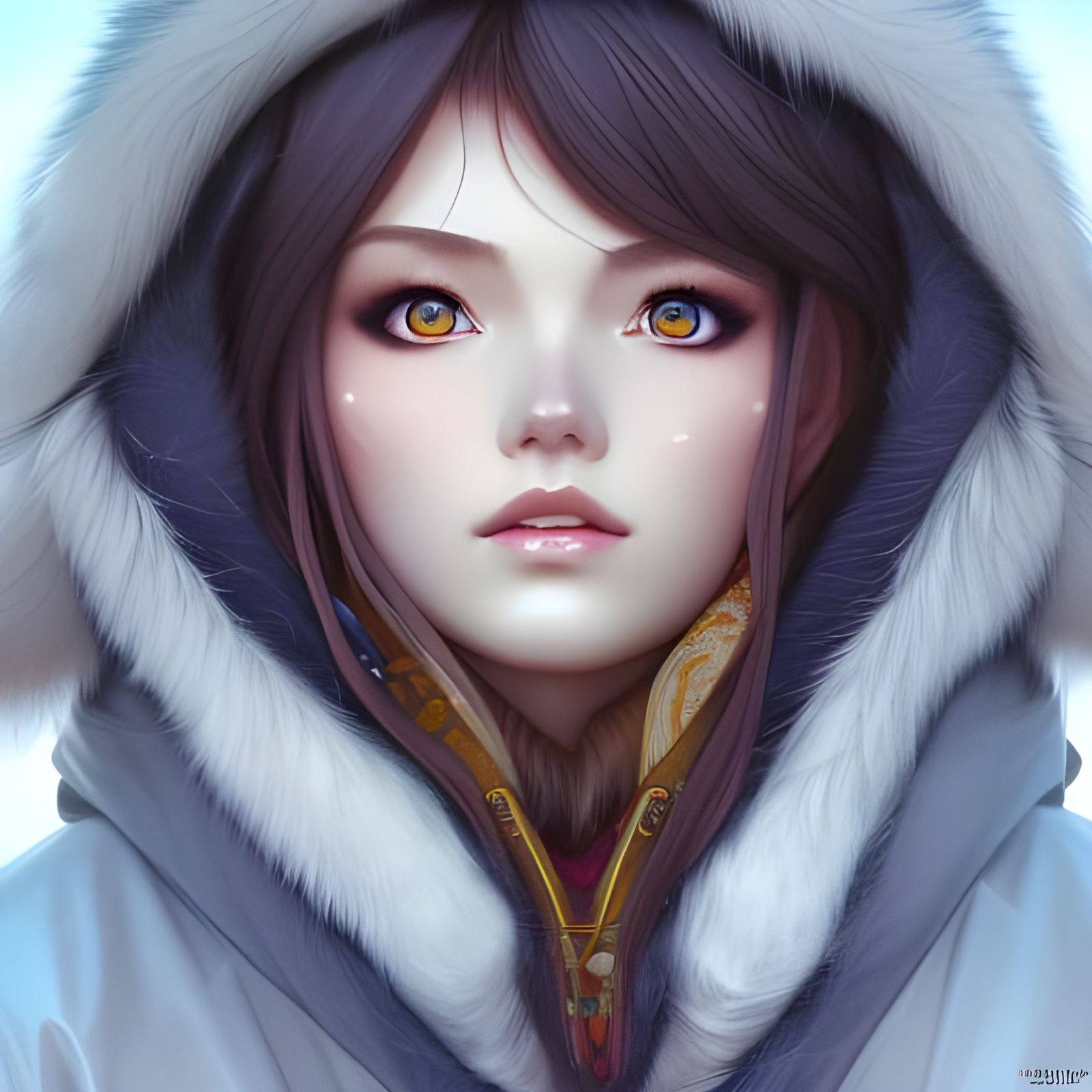 Eskimo Girl - AI Generated Artwork - NightCafe Creator