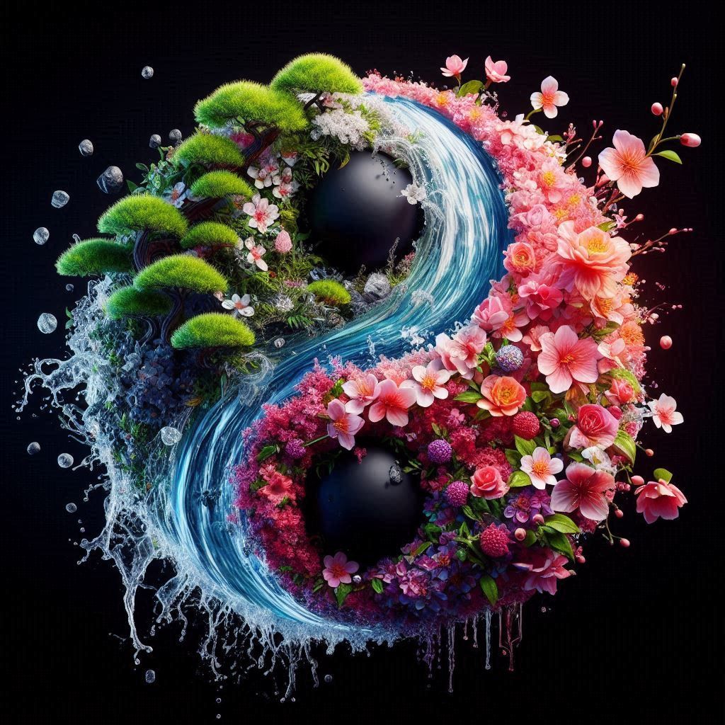 Balance in Bloom  by @Artificial Artistry