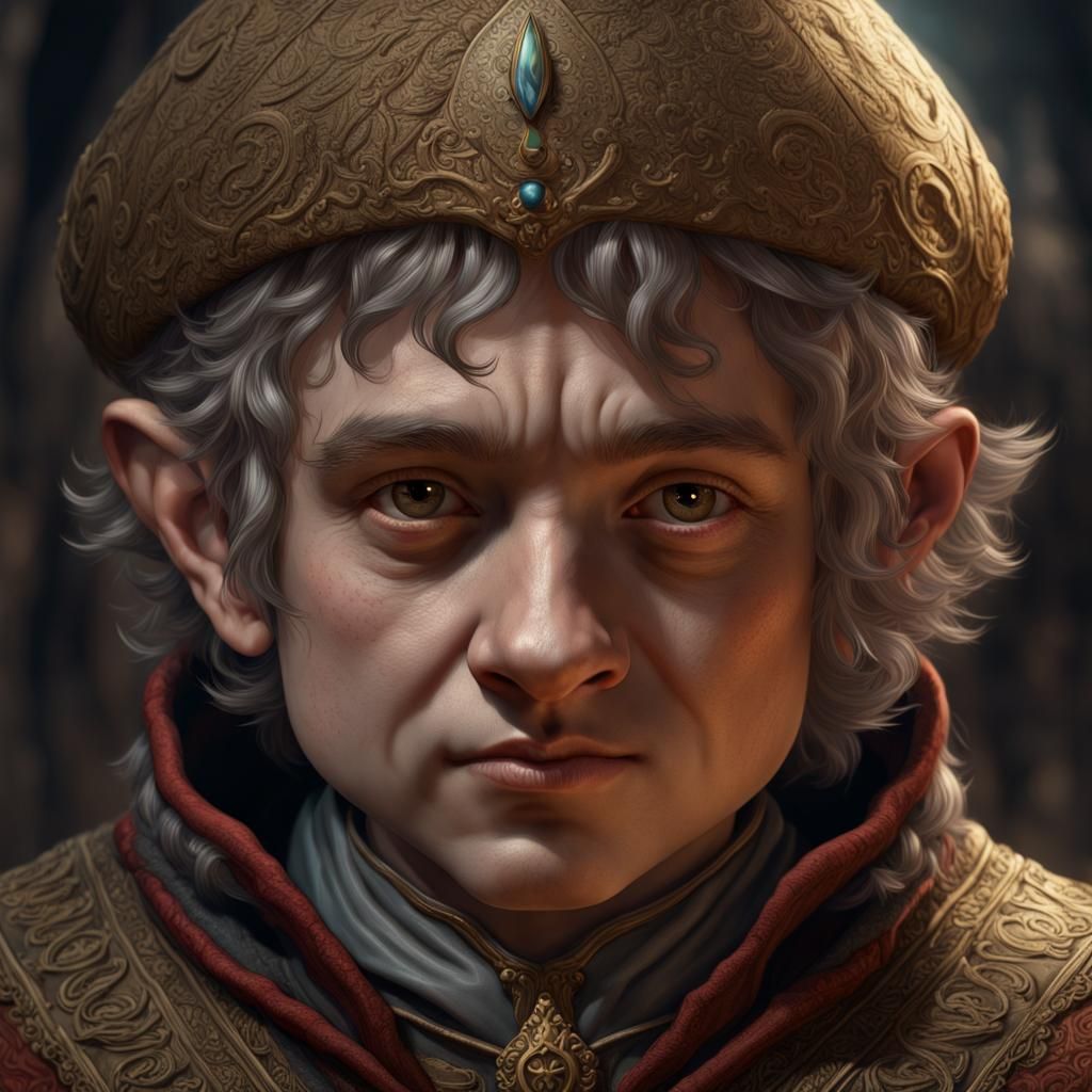 Halfling Priest - AI Generated Artwork - NightCafe Creator