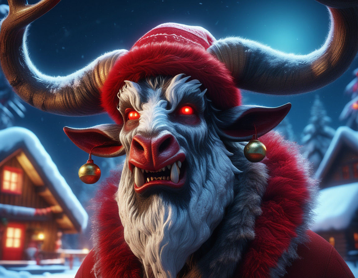 Krampus Reindeer chimera?