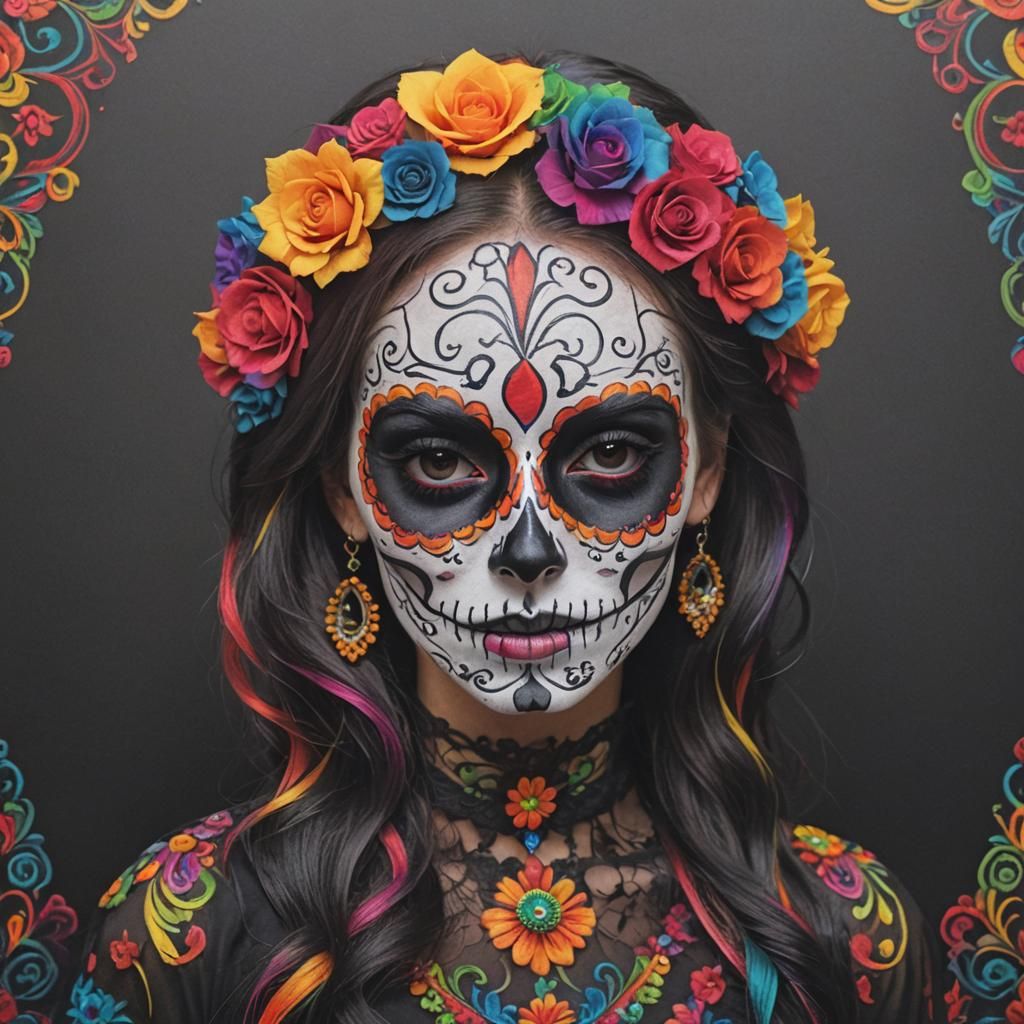 Sugar Skull Woman #173