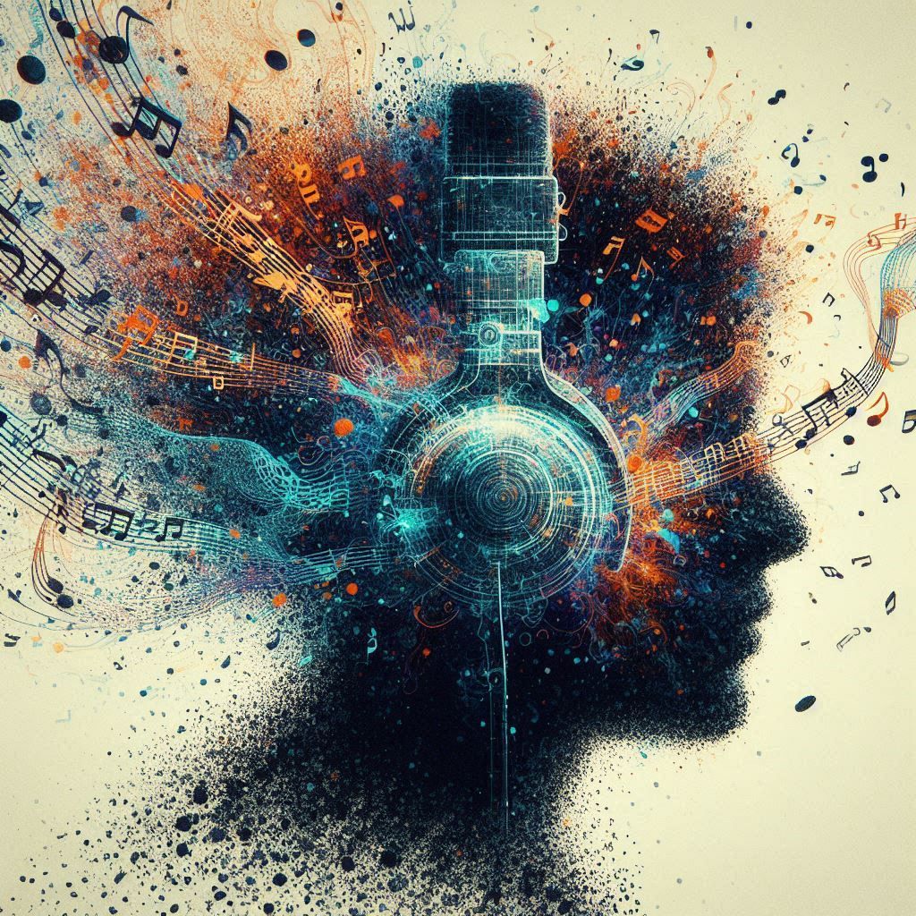 double exposure beautiful fantasy DALL-E 3 portrait landscap...