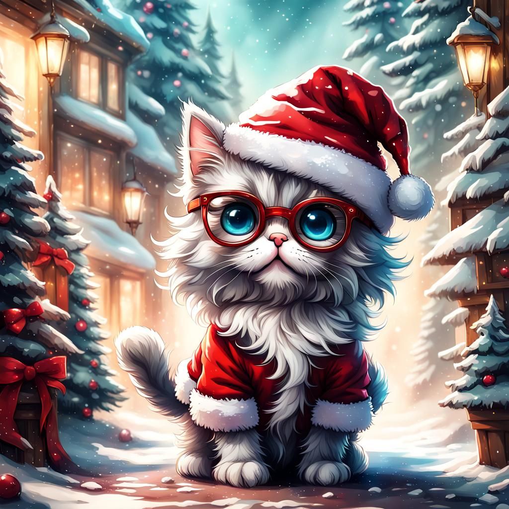 Santa Claws Kitten