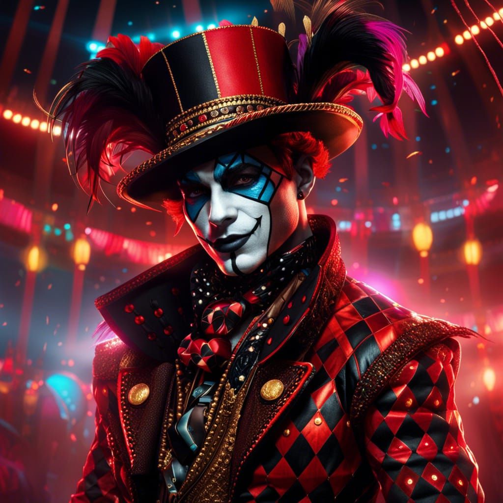 Harlequin  by @LadybugSLB