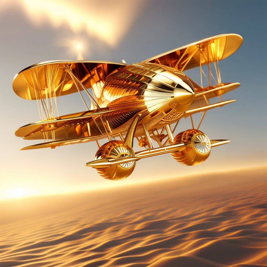 Iconic Biplane
