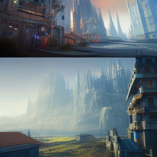 Futuristic Erfurt