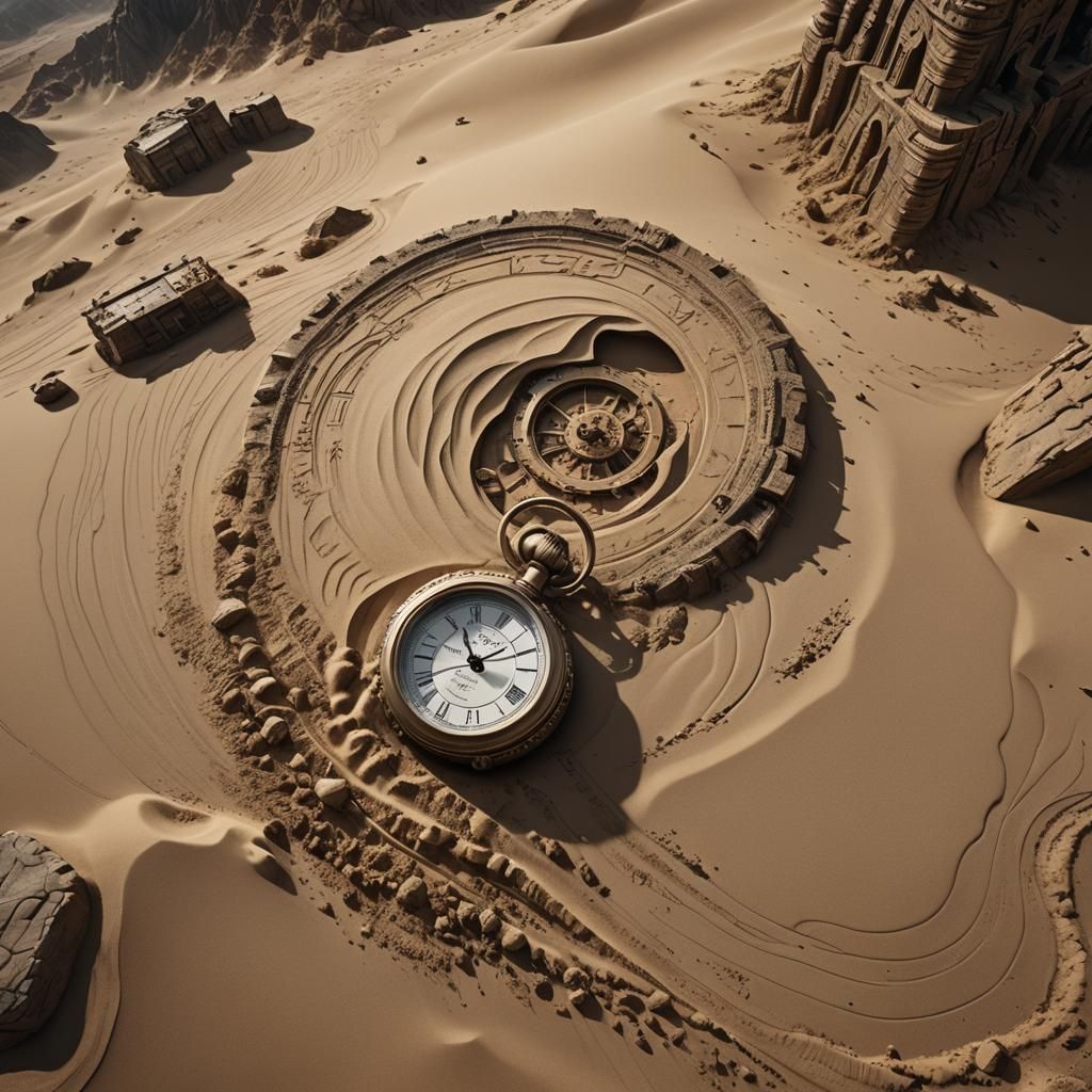 and timer with sand inside