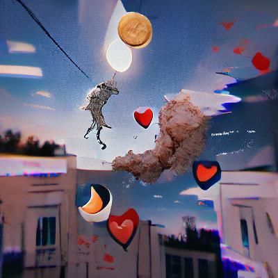 Falling in love again only to drop from the moon