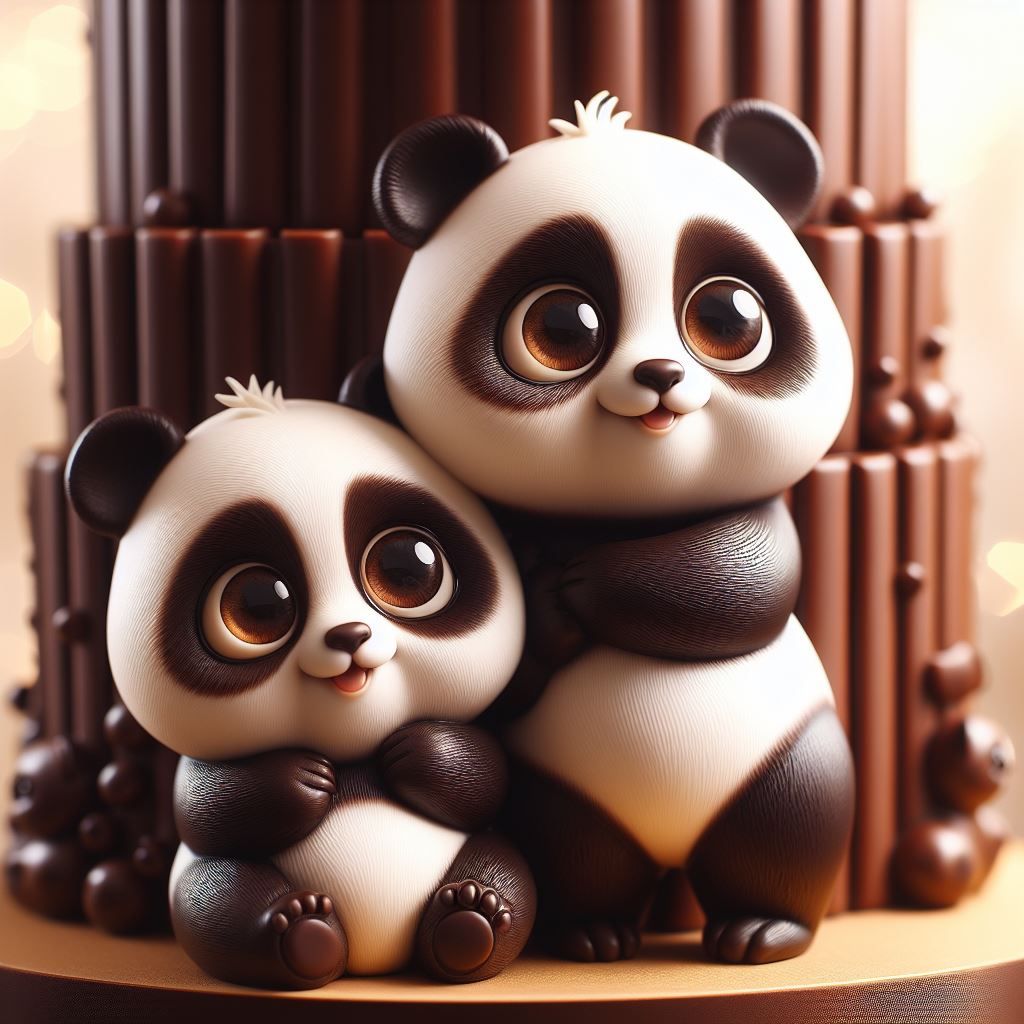 Chocolate Panda Cake