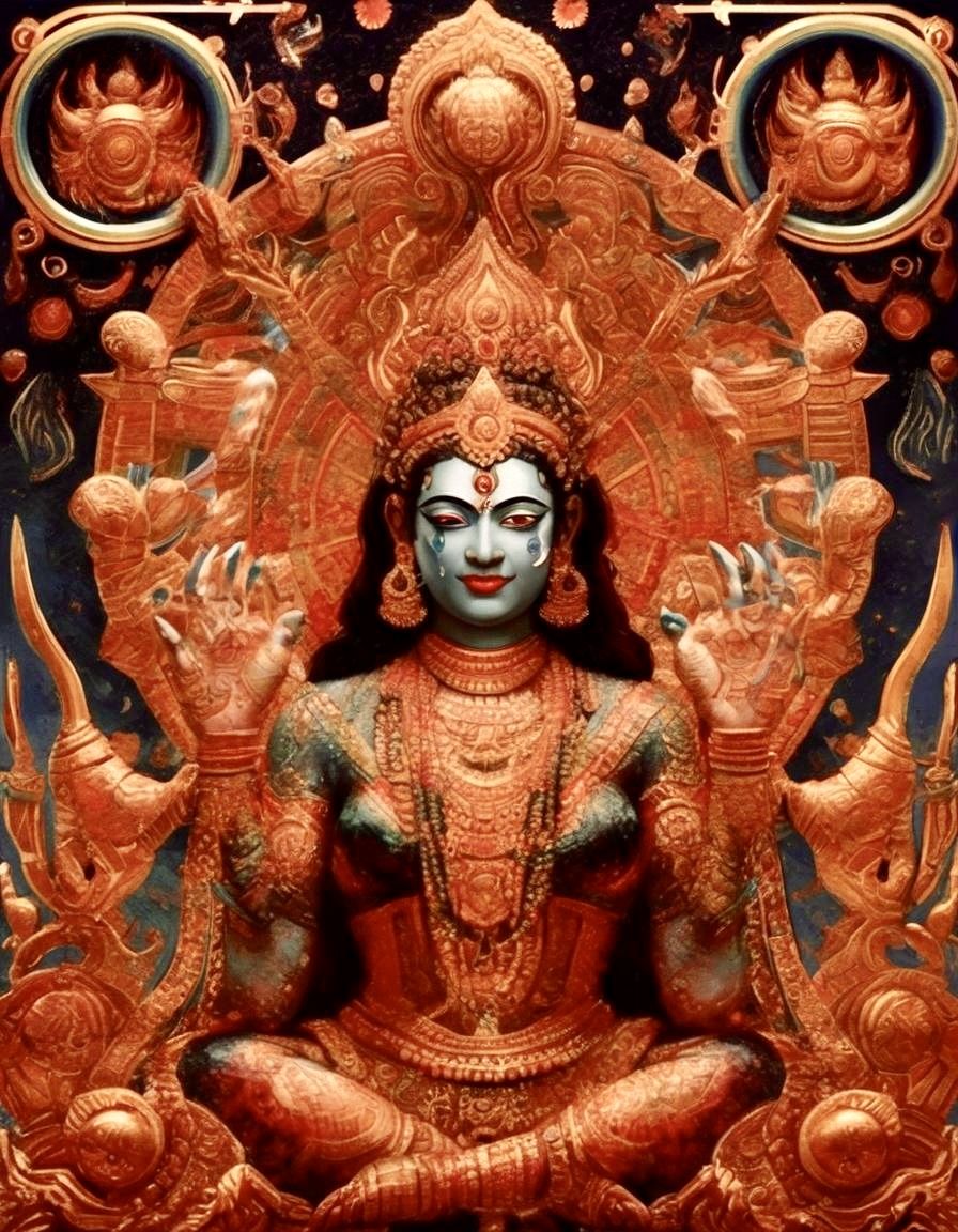 Kali creator and destroyer