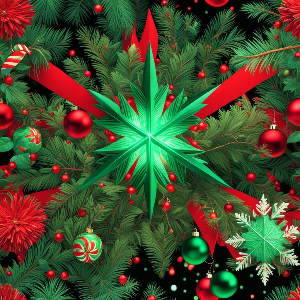 Christmas ornaments - AI Generated Artwork - NightCafe Creator