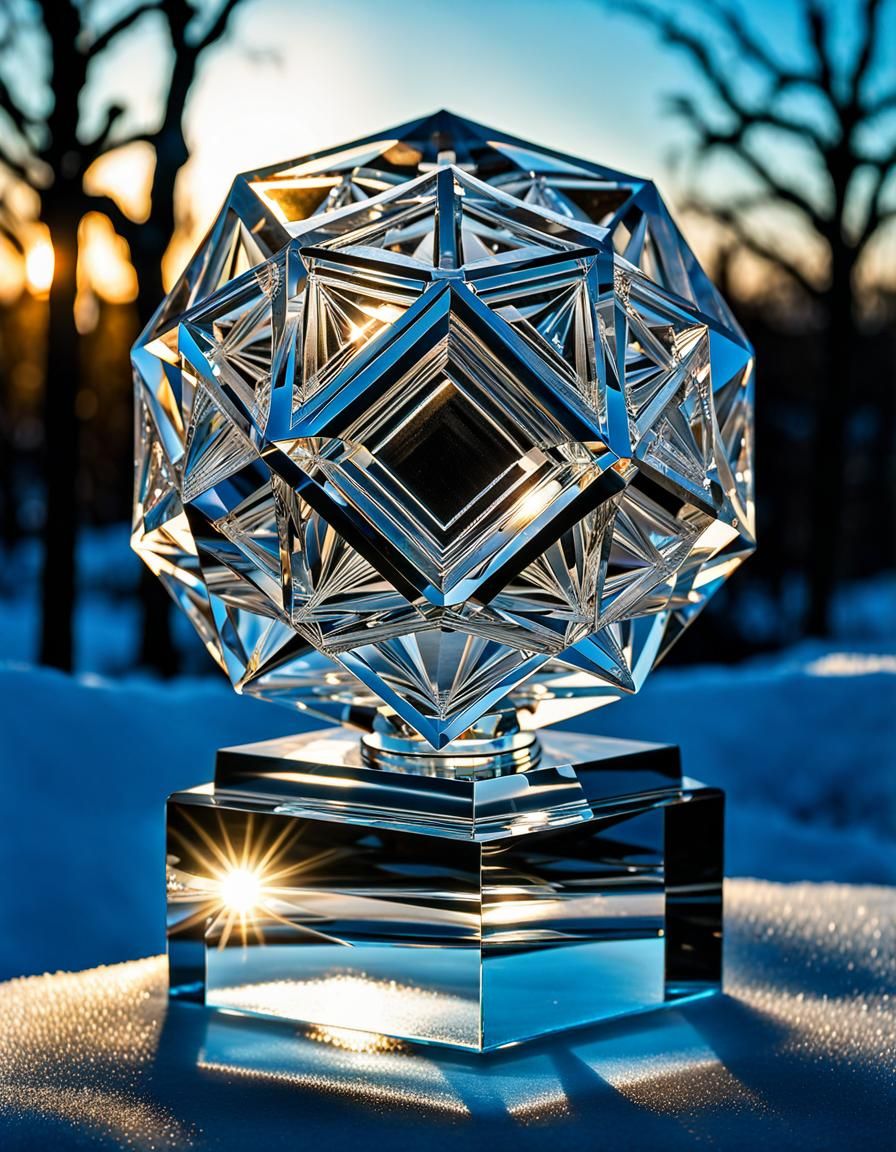 Glass Sculpture 3