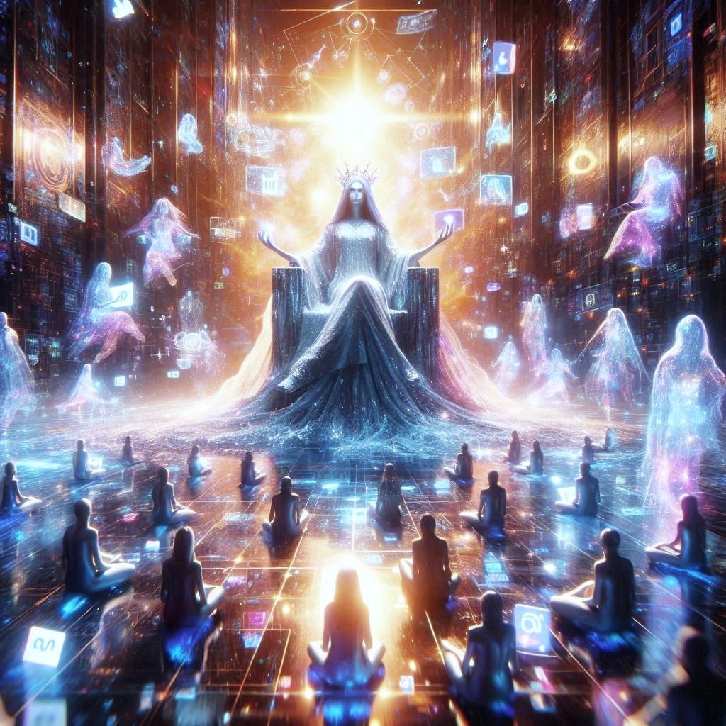 Goddess of VR and Social Media