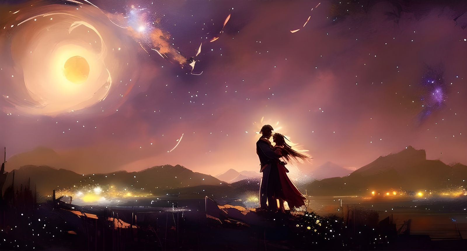 You Are My Sun, My Moon, and All My Stars.  by @Gazelli