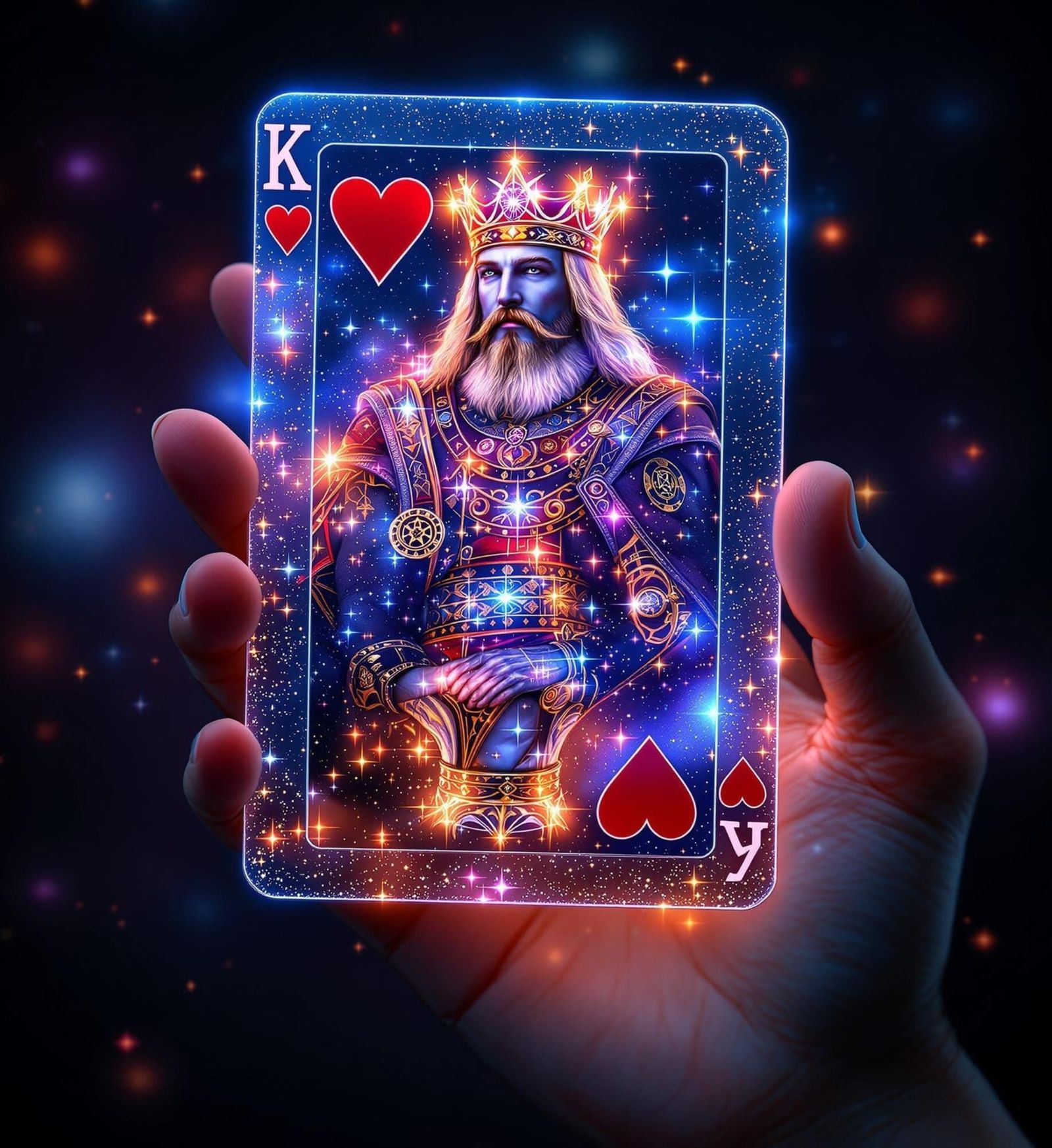 Holographic King  by @StormySeaSailor