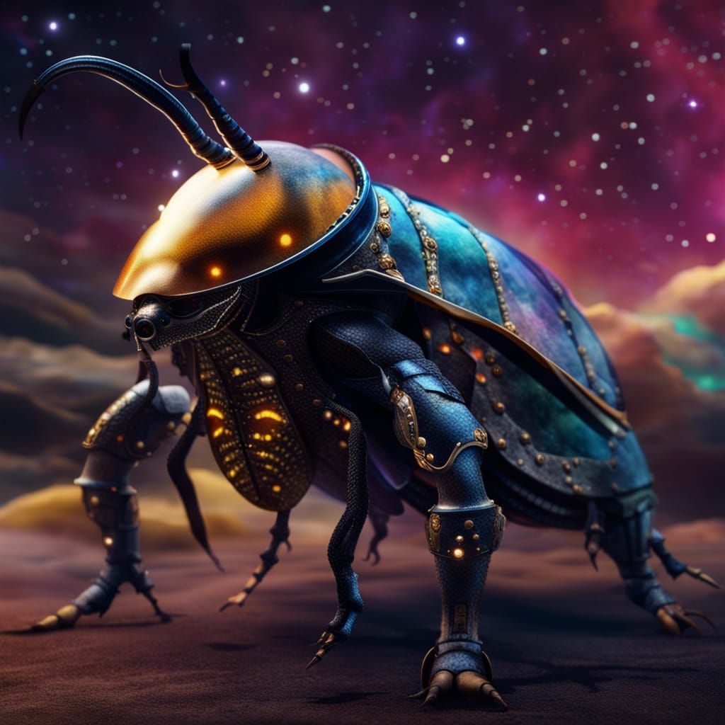 Intergalactic Hercules Beetle Empire Warrior