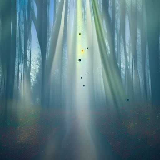 a magical forest