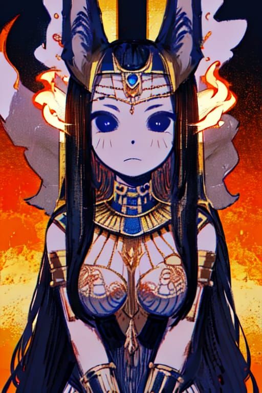 Anubis (omori style)