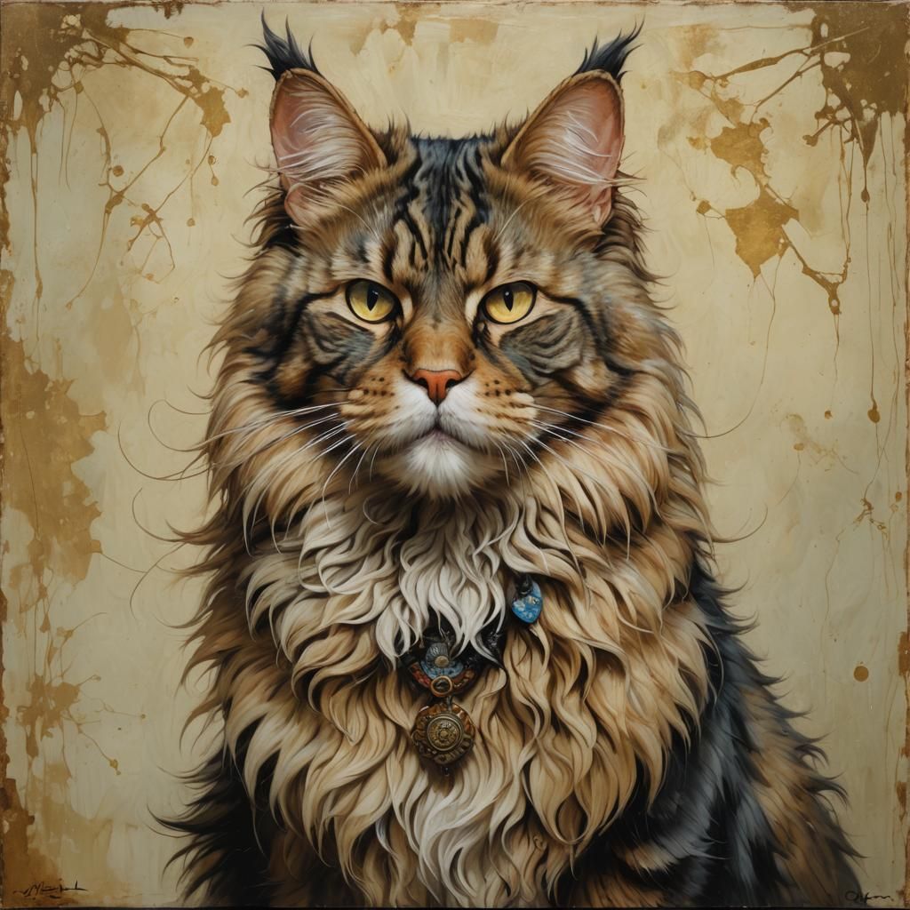 Mainecoon  by @nonaivo