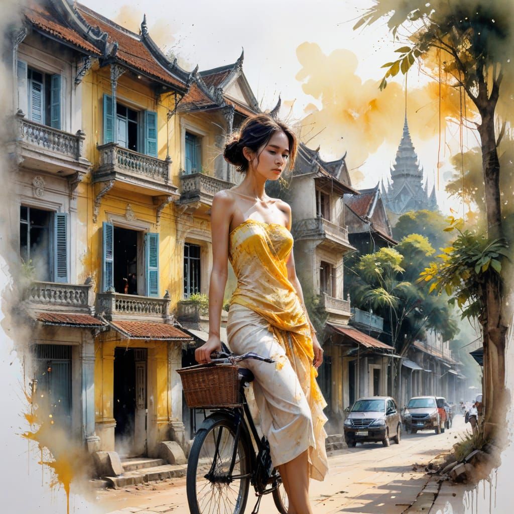 To Battambang in Cambodia #1...  by @Gerber