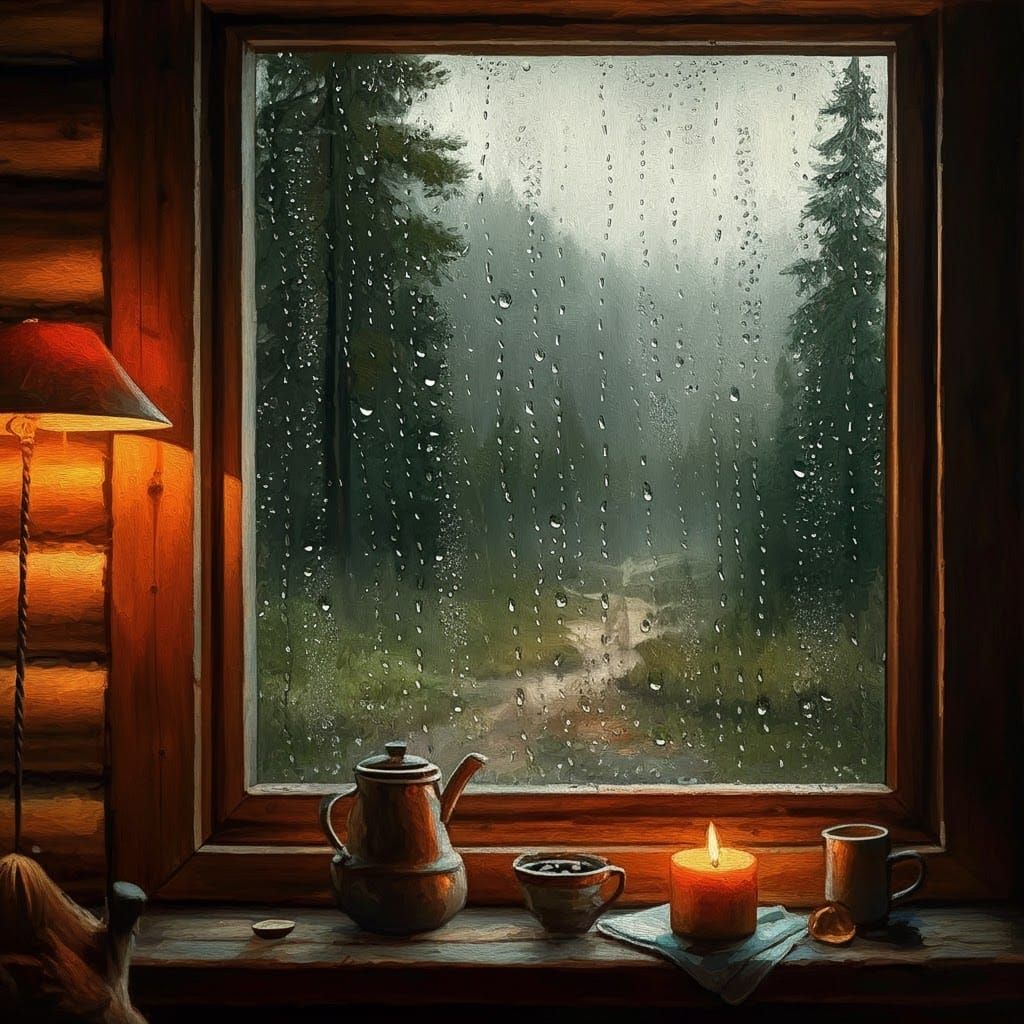 Rainy Days and Mondays Always Get Me Down  by @Zabrie