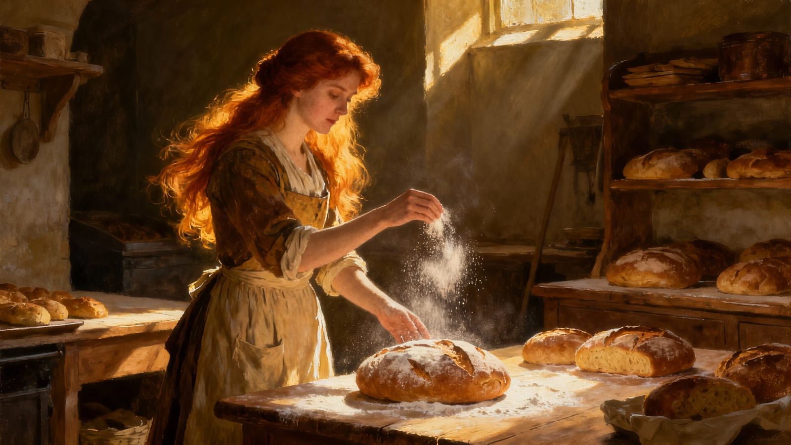 The Ritual of Baking  by @Raccoon77