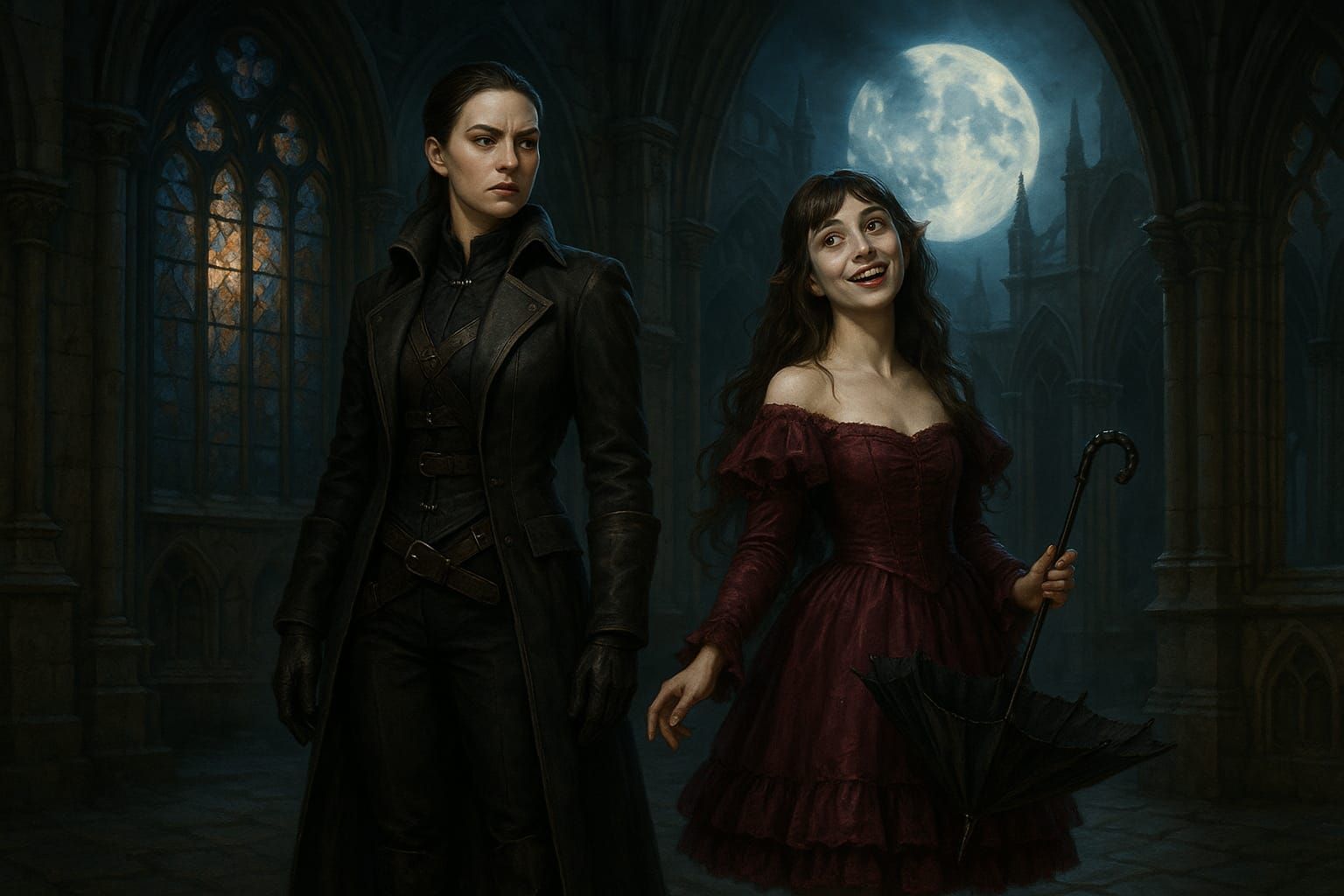 They hunt the night... mostly