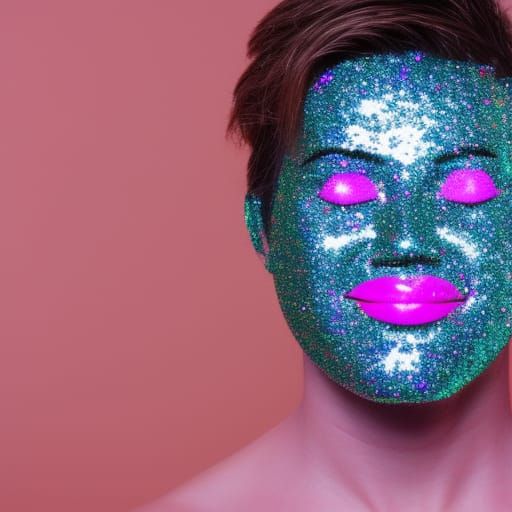 Artificial Intelligence eating glitter