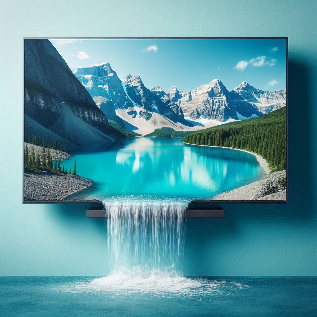 TV waterfall