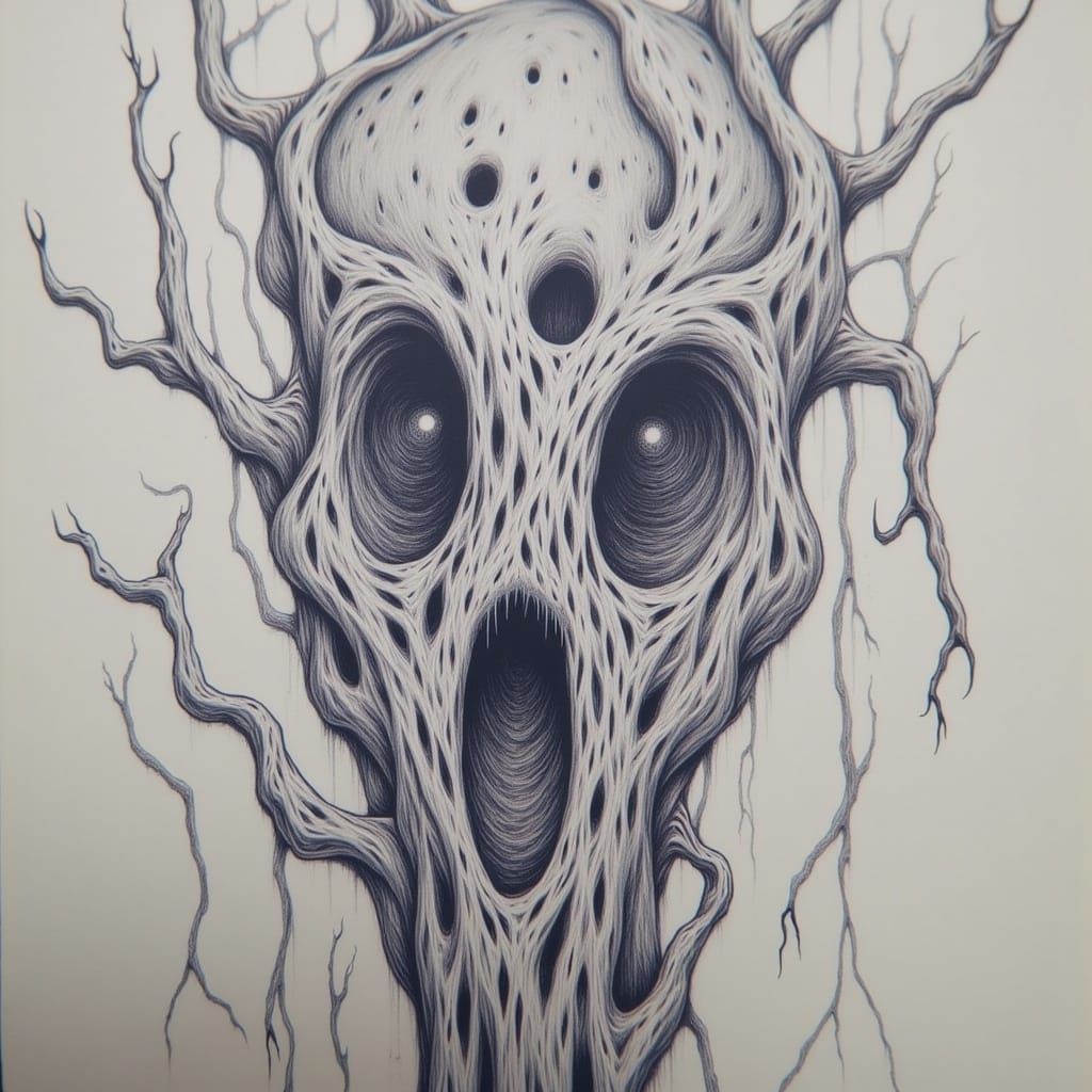 <lora:Nasty sketchbook:1.0> Dark surrealism : sketch : libido