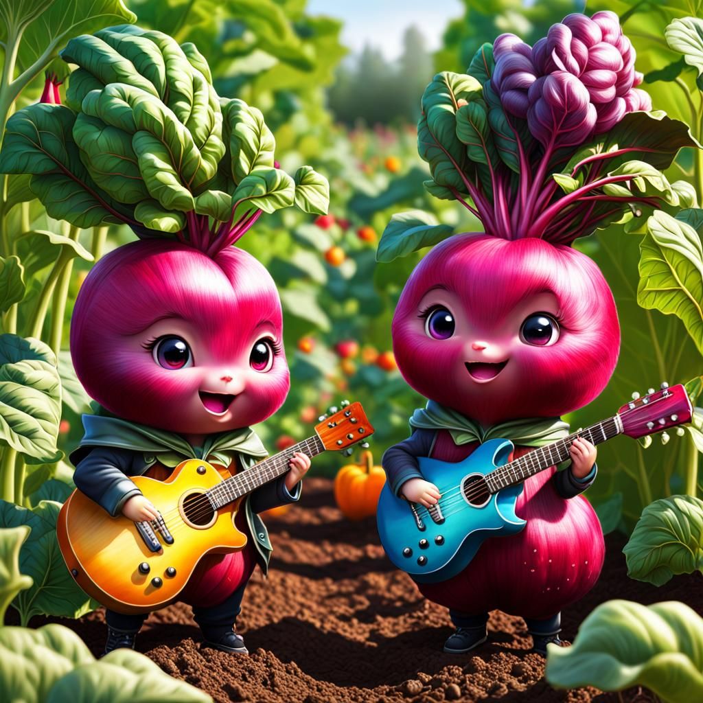 Musical Beets!  by @Jeffersz