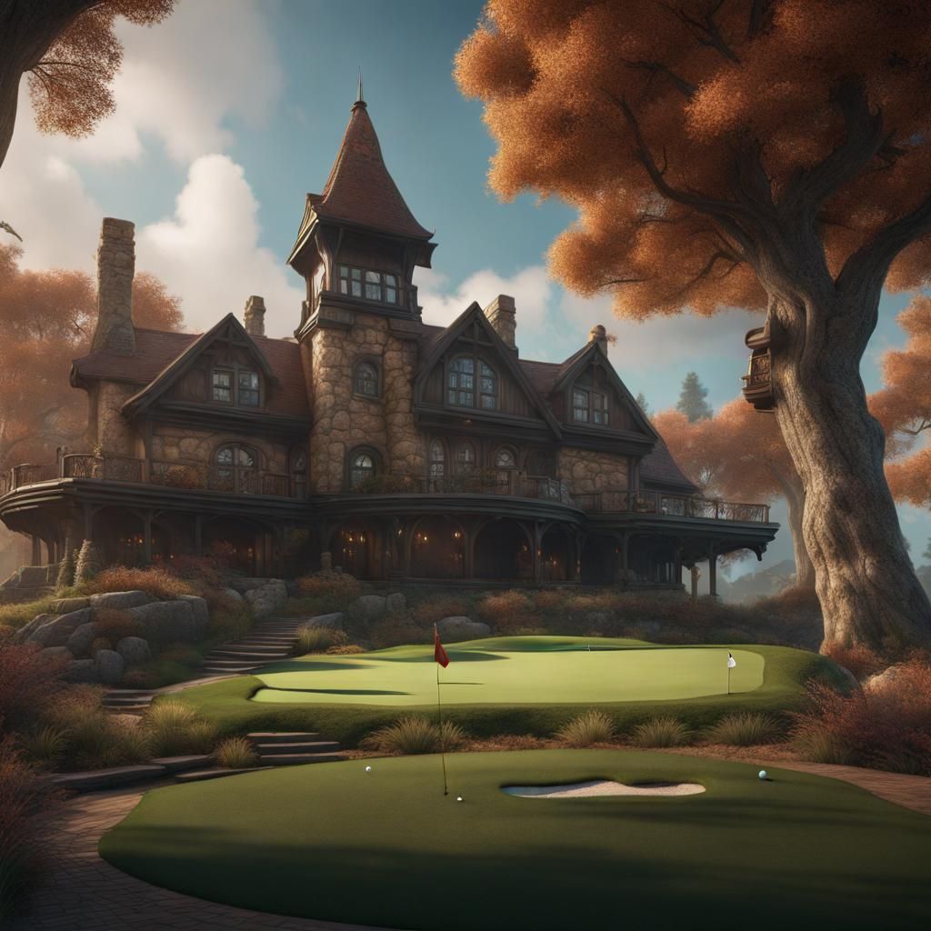 Hickory golf club