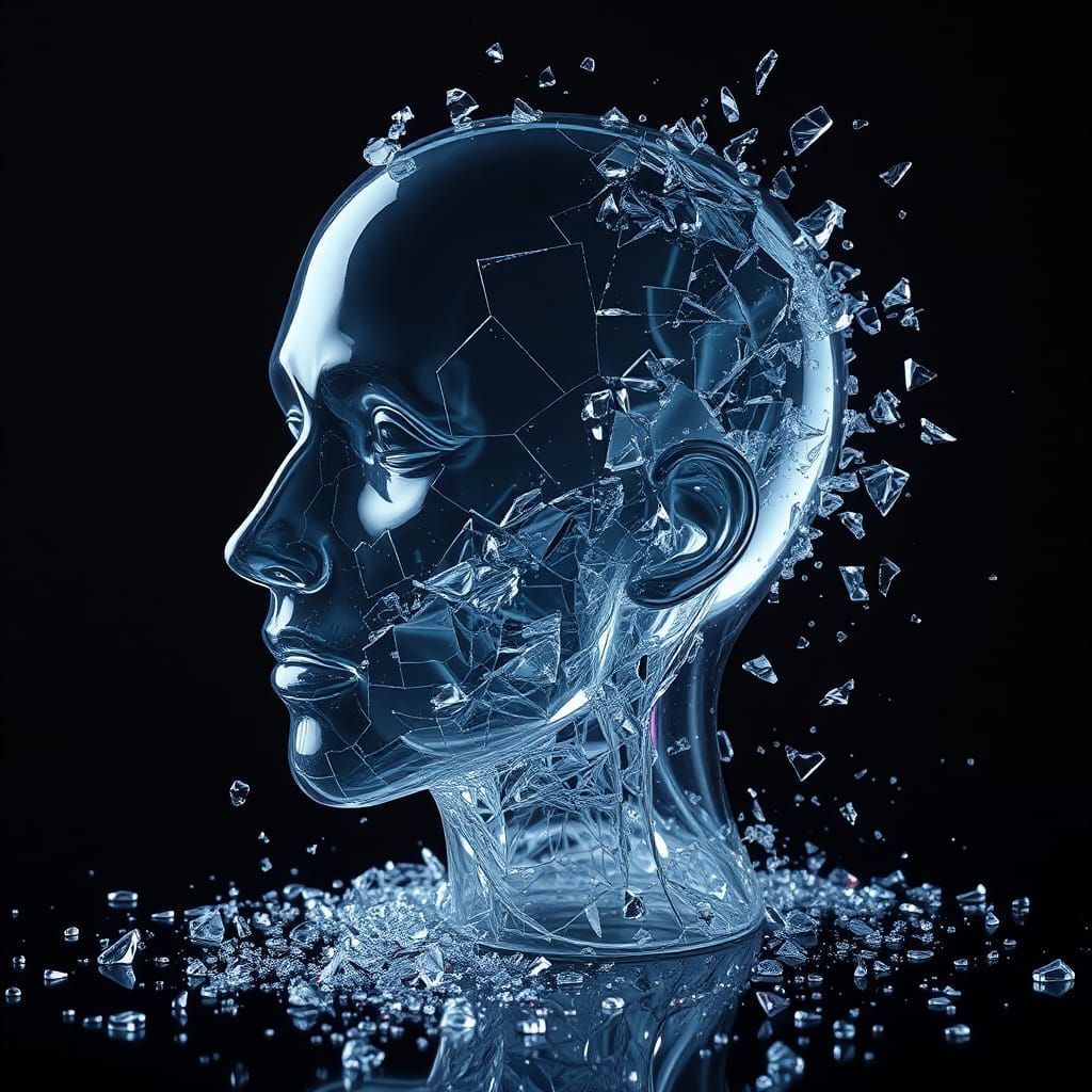 Broken Glass Head
