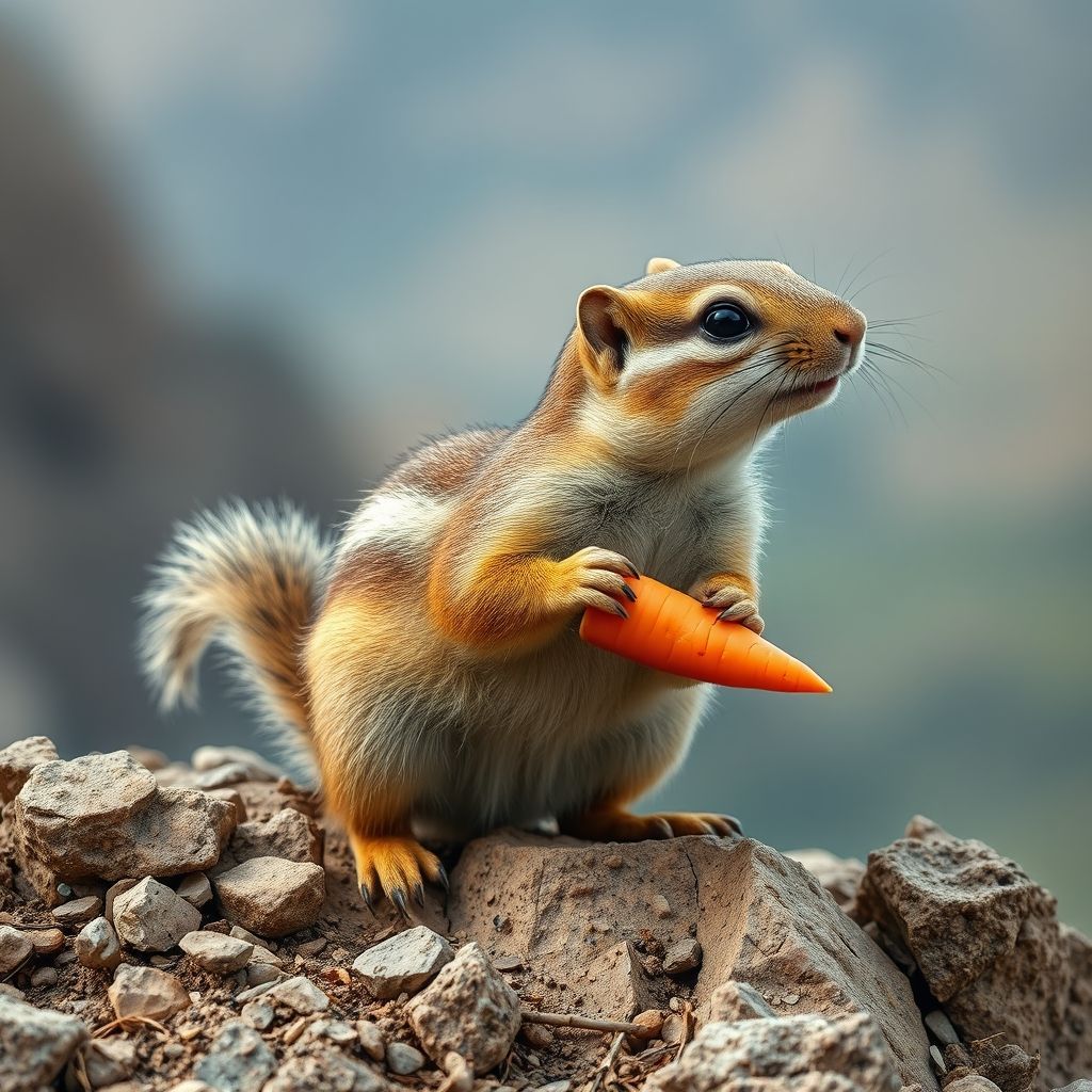 A ground squirrel