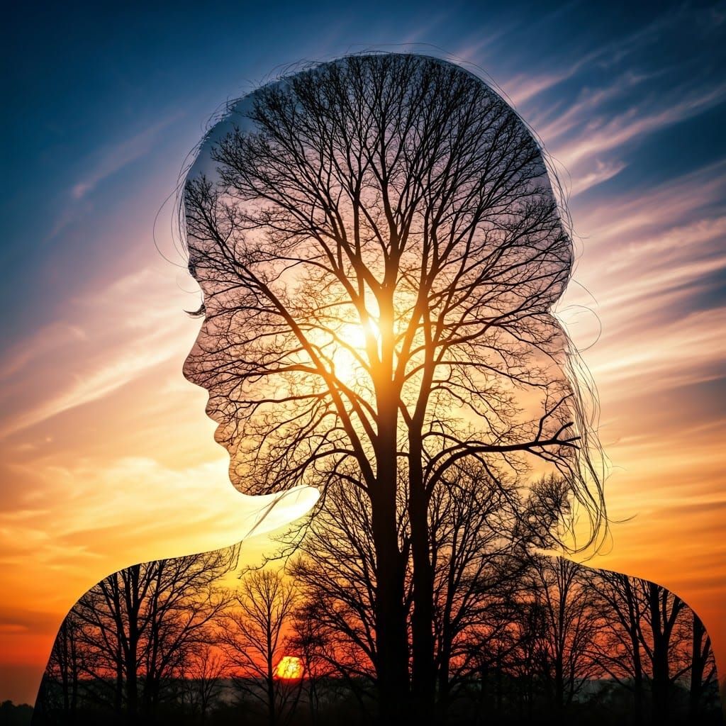 silhoutte of nature  by @MsRachelSara