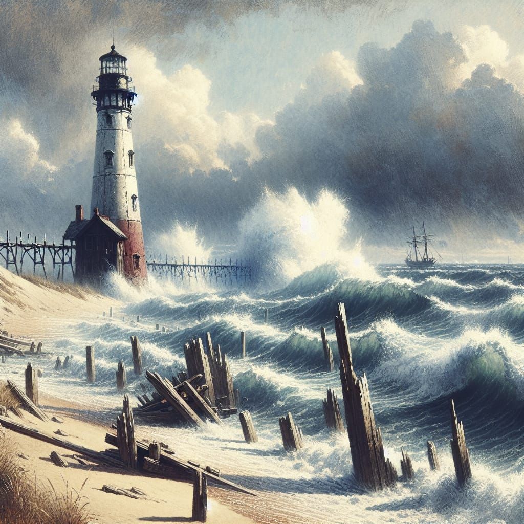 Stormy Lighthouse