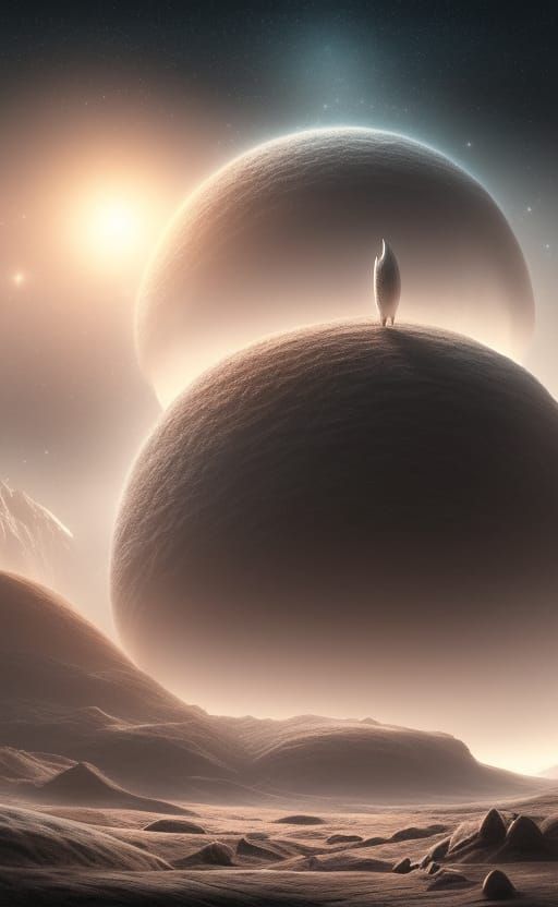 A very unknown planet with a different atmosphere from Earth