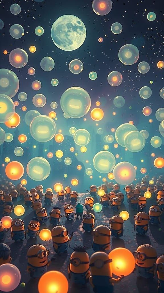 Les minions au pays du savon  by @Biboo