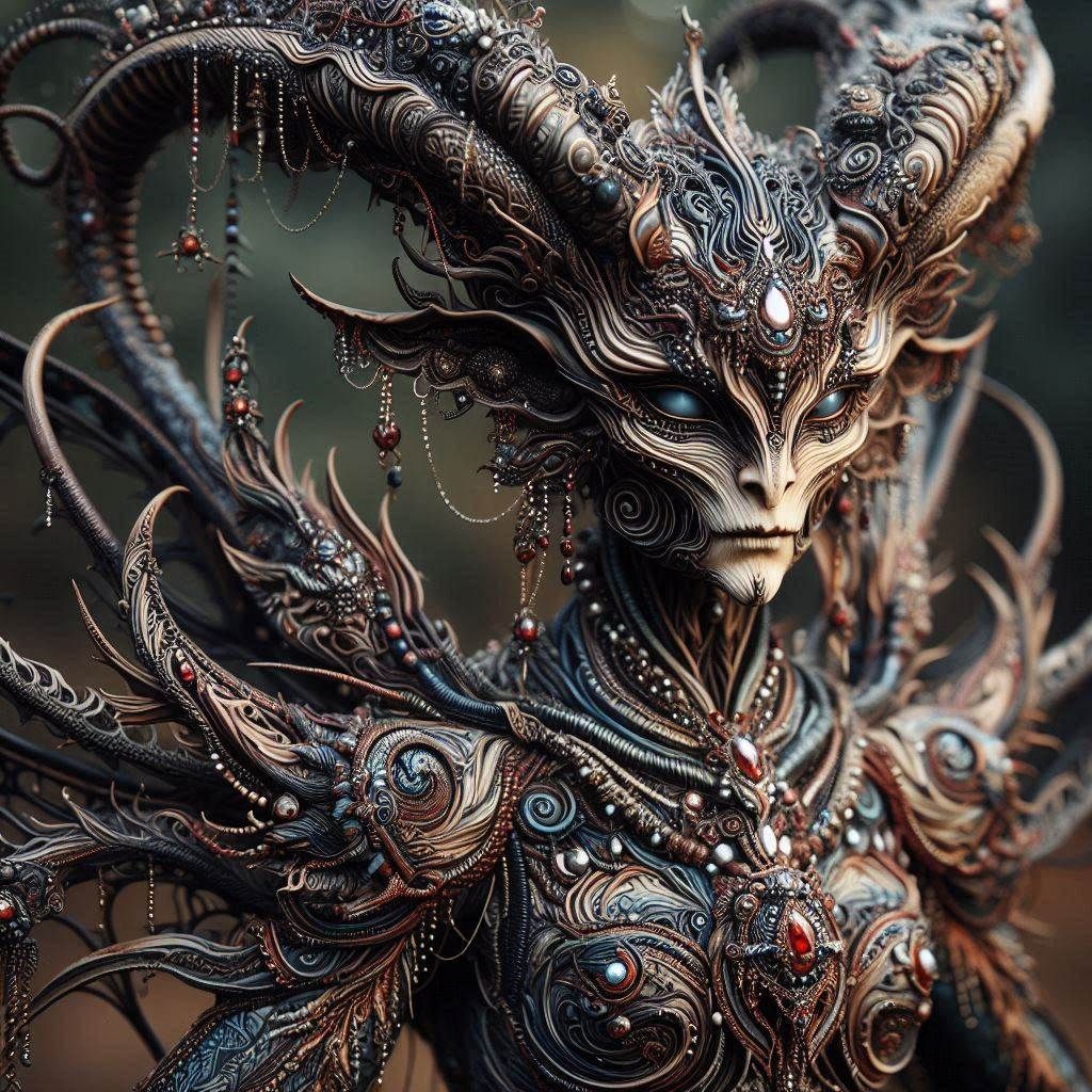 Goblin sorceress  by @SD