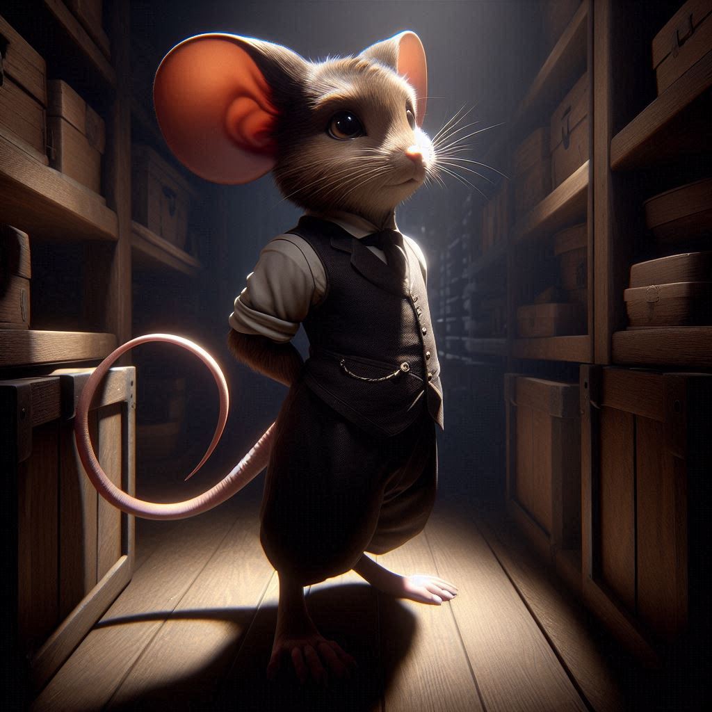 Hiding until everyone is sleeping