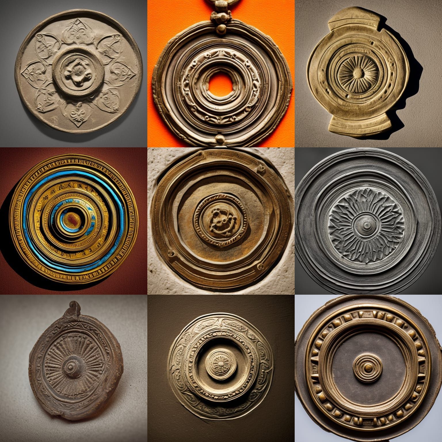 ancient medallion