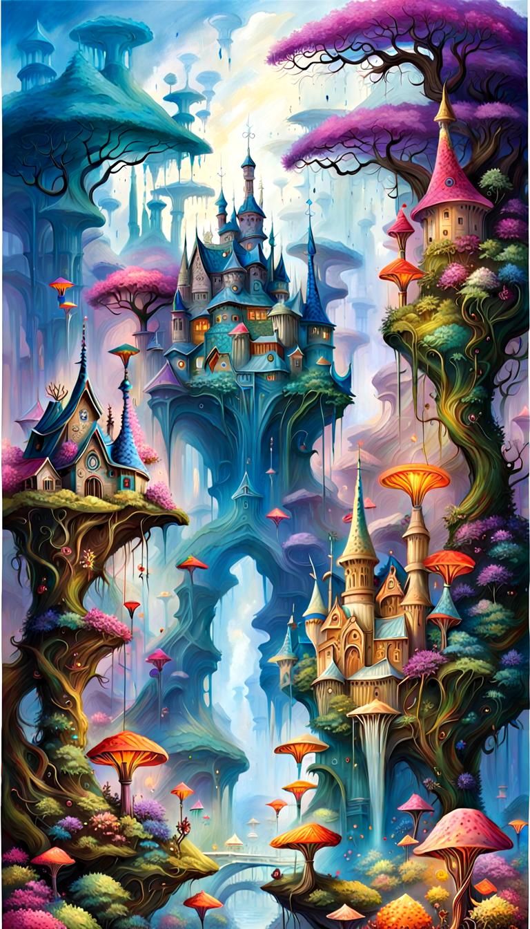 Fantasy Village  by @Andre O