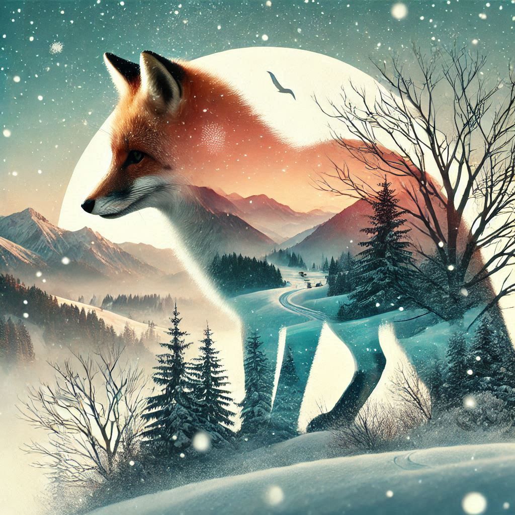 The winter fox