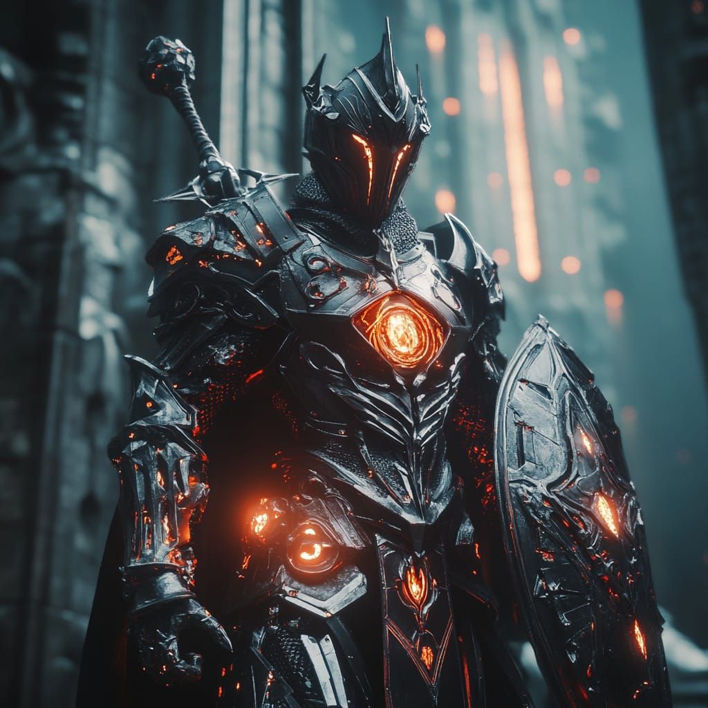 Sinister Steampunk Knight