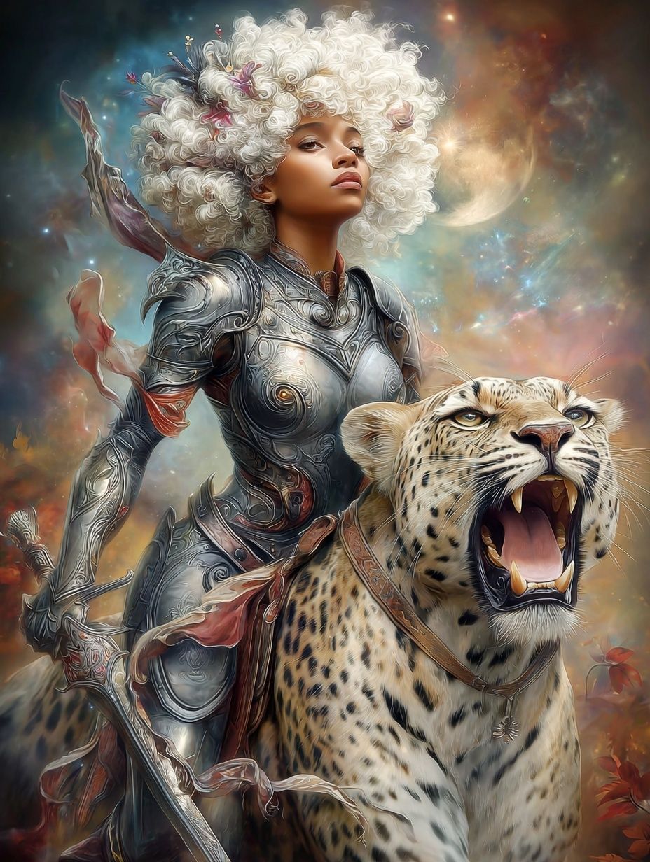 Warrier girl, fantasy