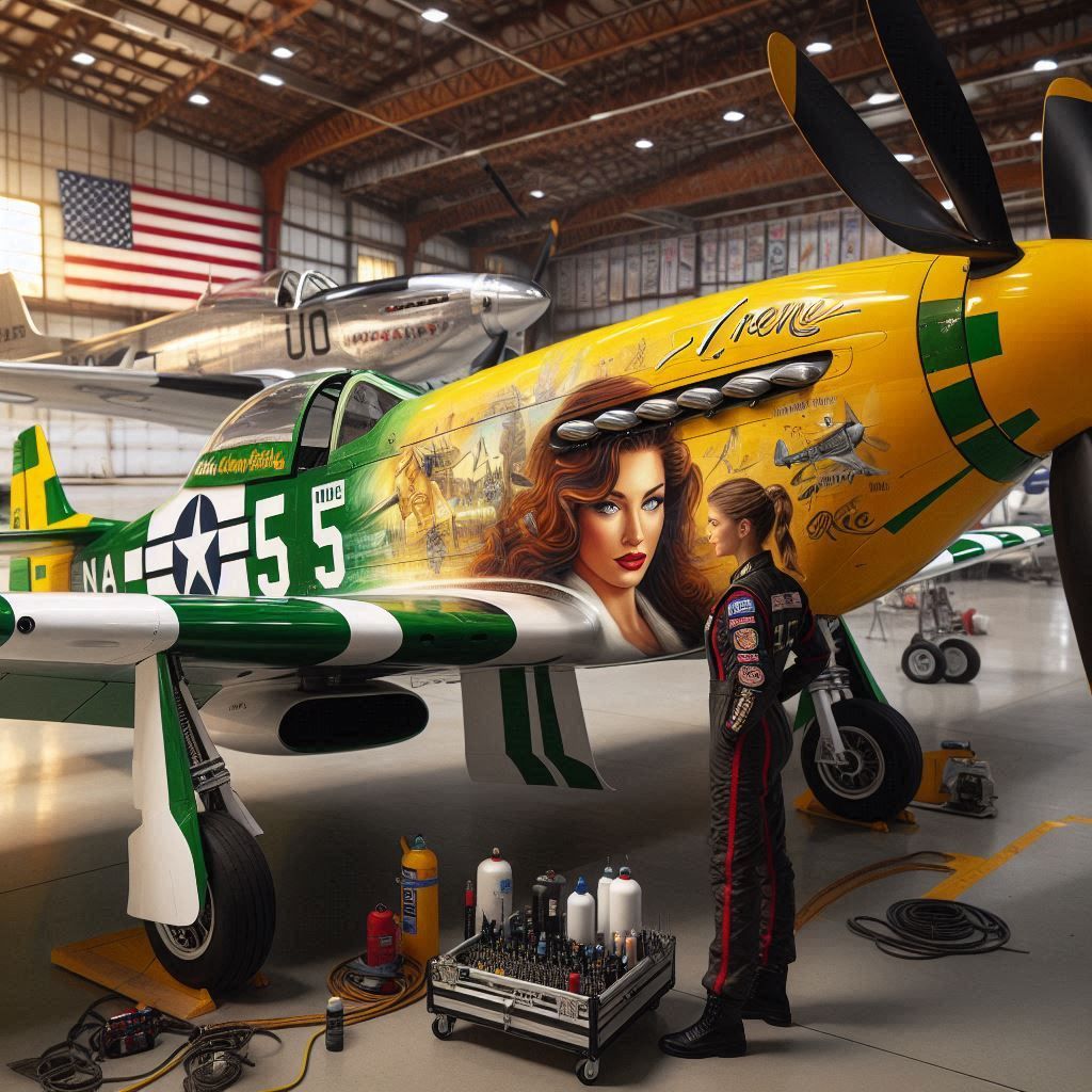Racing P-51 Mustang