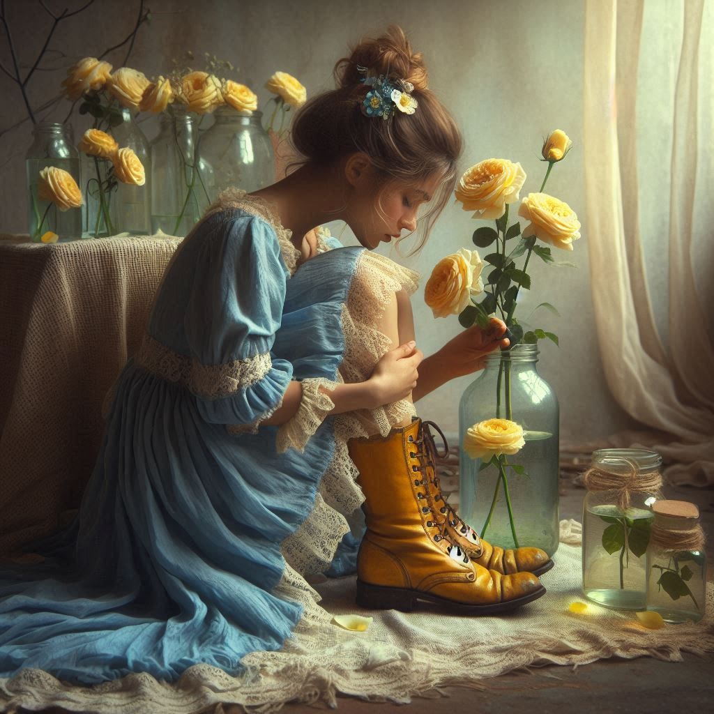 Yellow Roses  by @MissMeow4